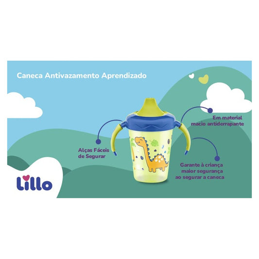 Caneca Antivazamento Lillo Magia Aprendizado