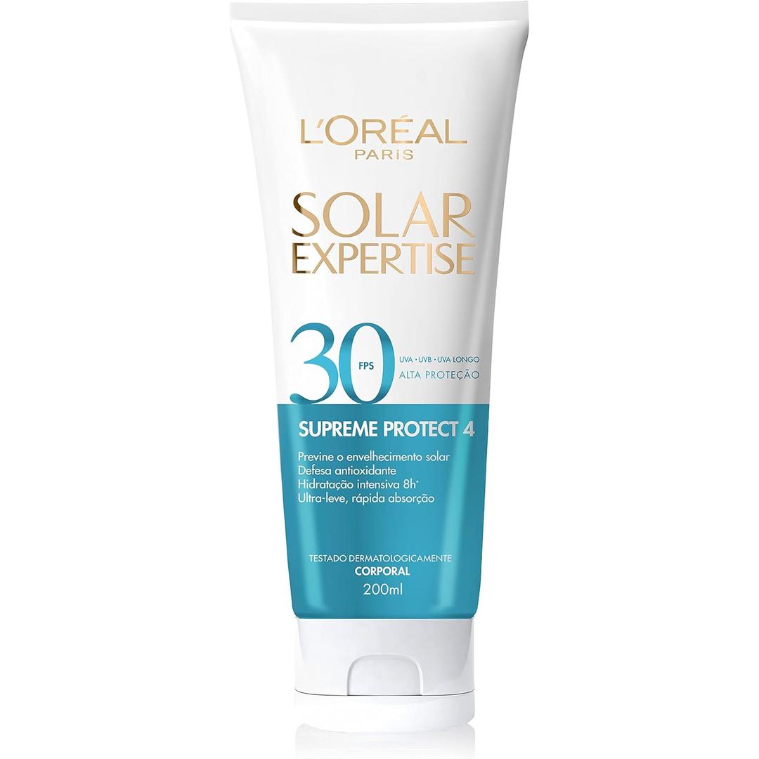 L'Oreal Paris Solar Expertise Supreme Protect Protetor Solar Corporal com Defesa Antioxidante 200ml