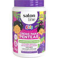 Creme para Pentear Salon Line Kids Cachinhos Brilhantes 1kg
