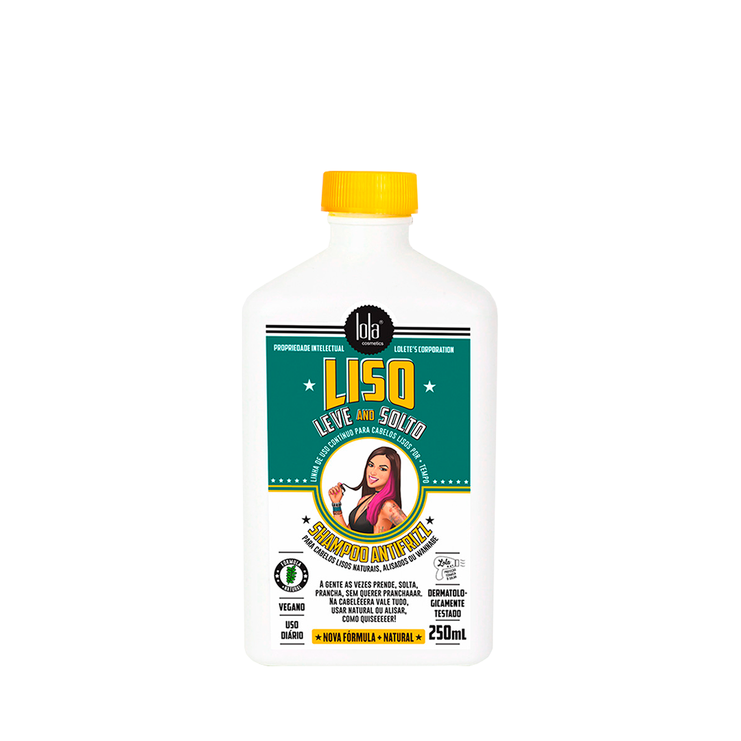Lola Cosmetics Liso Leve And Solto Shampoo 250 ml 1