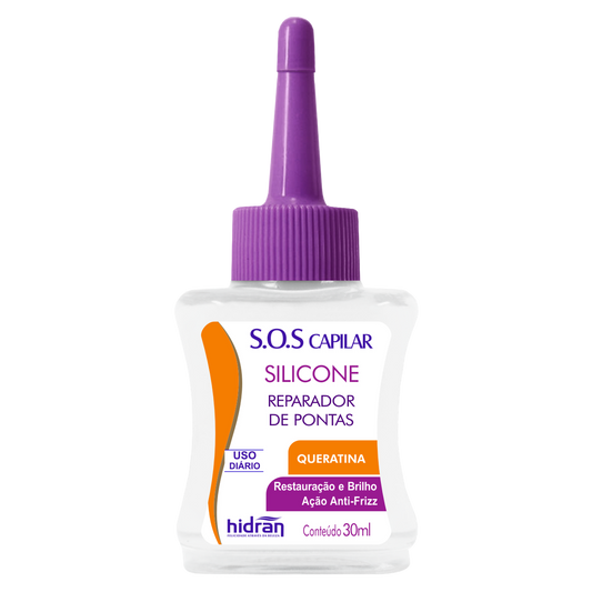 Hidran Sos Capilar Silicone Reparador De Pontas - 3