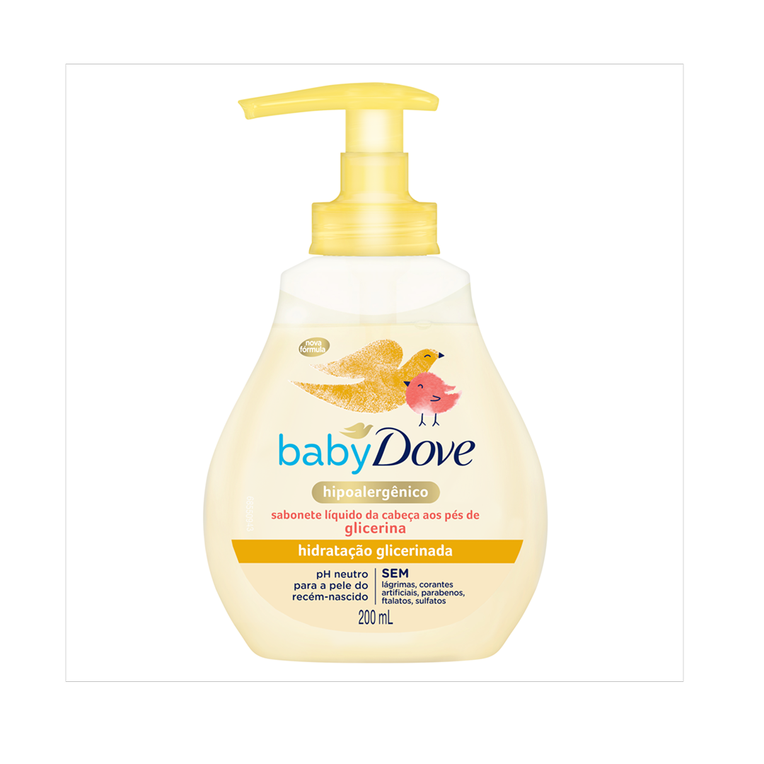 Baby Dove Sabonete Liquido 5