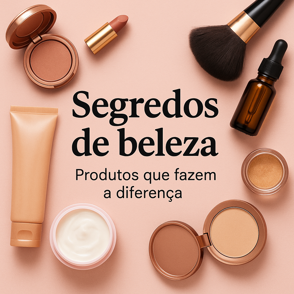 Segredos de beleza: Produtos que fazem a diferença