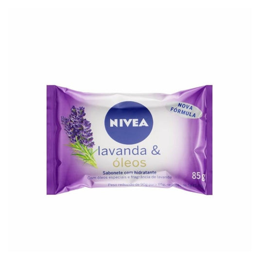 Sabonete em Barra NIVEA Lavanda & Oleos 1