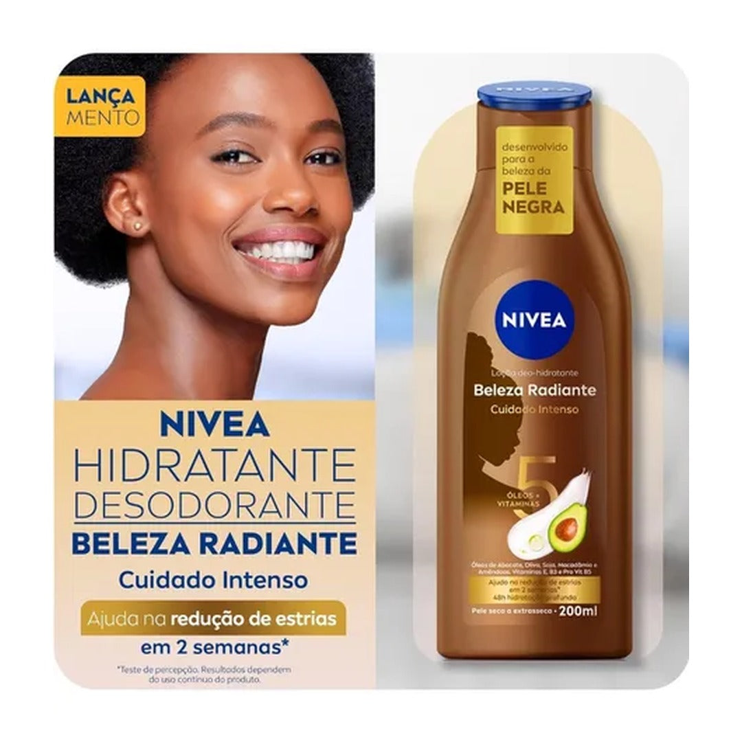 NIVEA Hidratante Desodorante Beleza Radiante 1