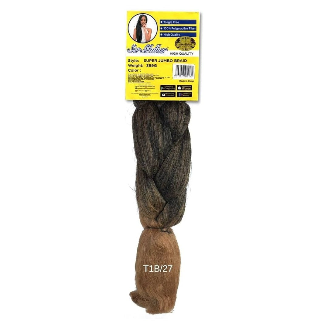 Super Jumbo Ombre Hair - Cabelo para Tranca 1