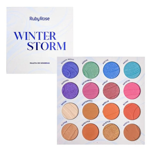 Paleta de Sombras Winter Storm 1
