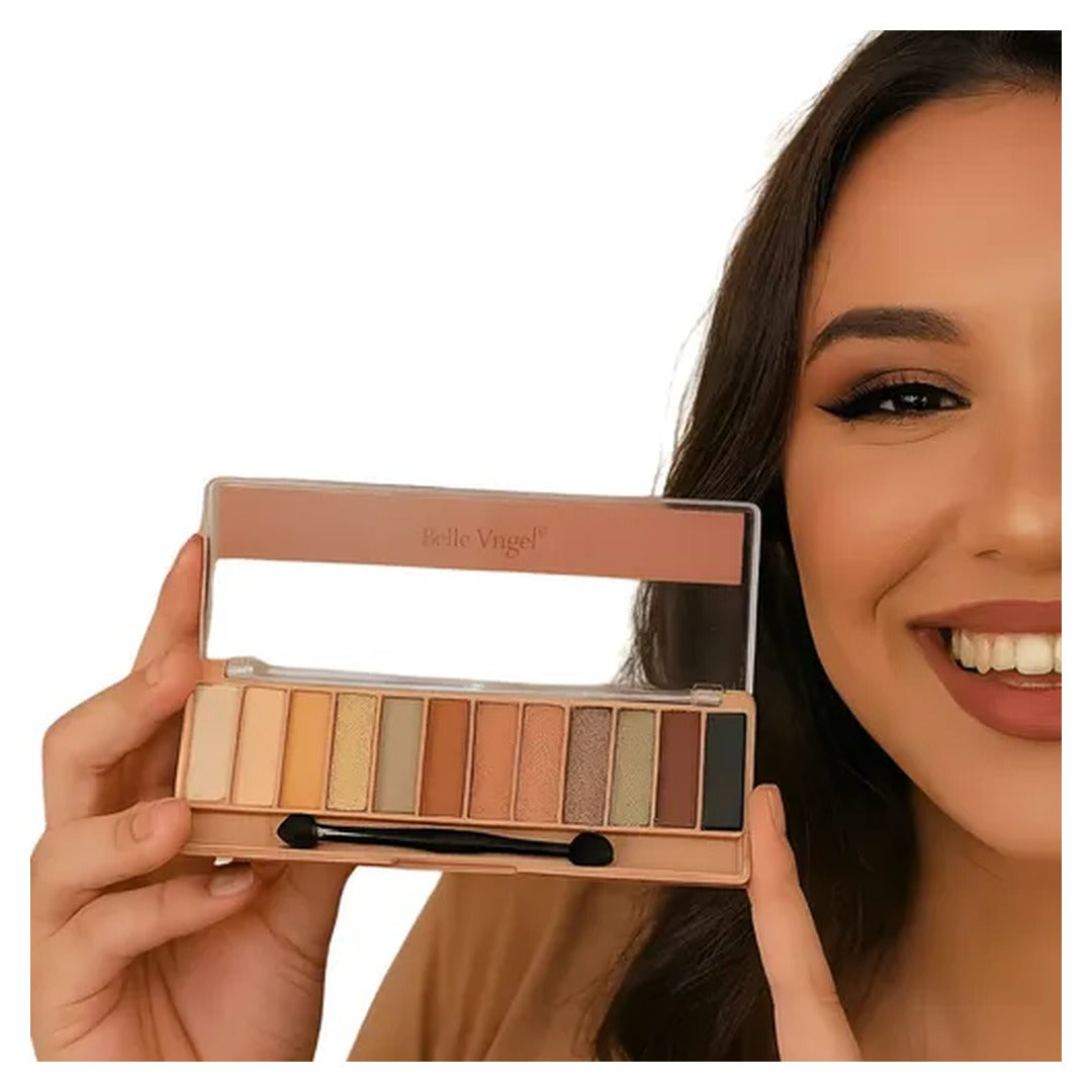Paleta de Sombras 12 Cores Belle Angel 1