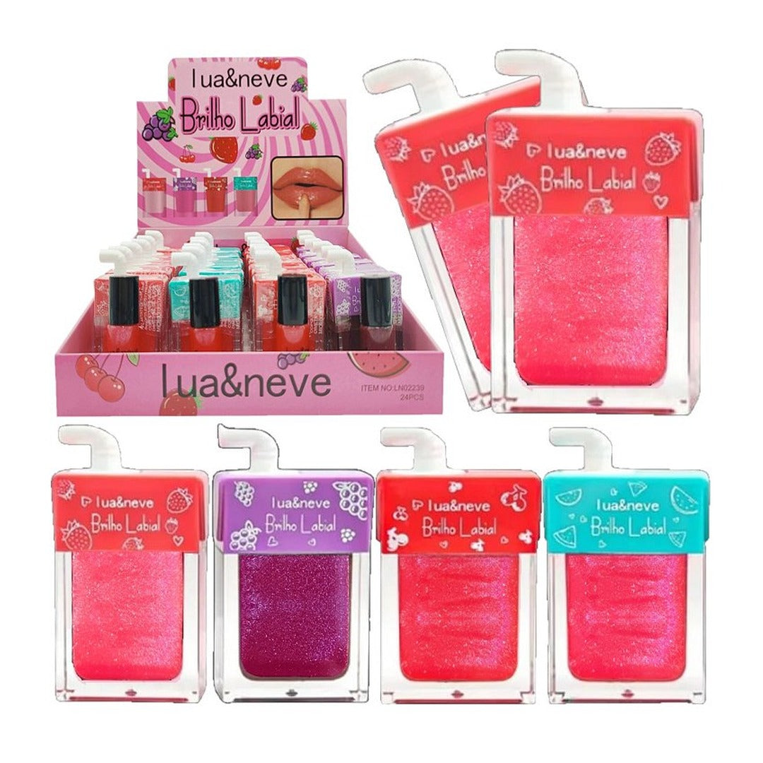 Brilho Labial Suco de Frutas 1