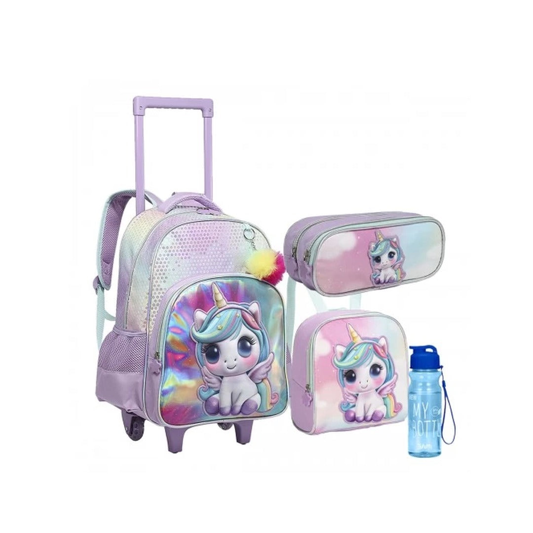 Kit 5 Pincel Estojo para Maquiagem 1