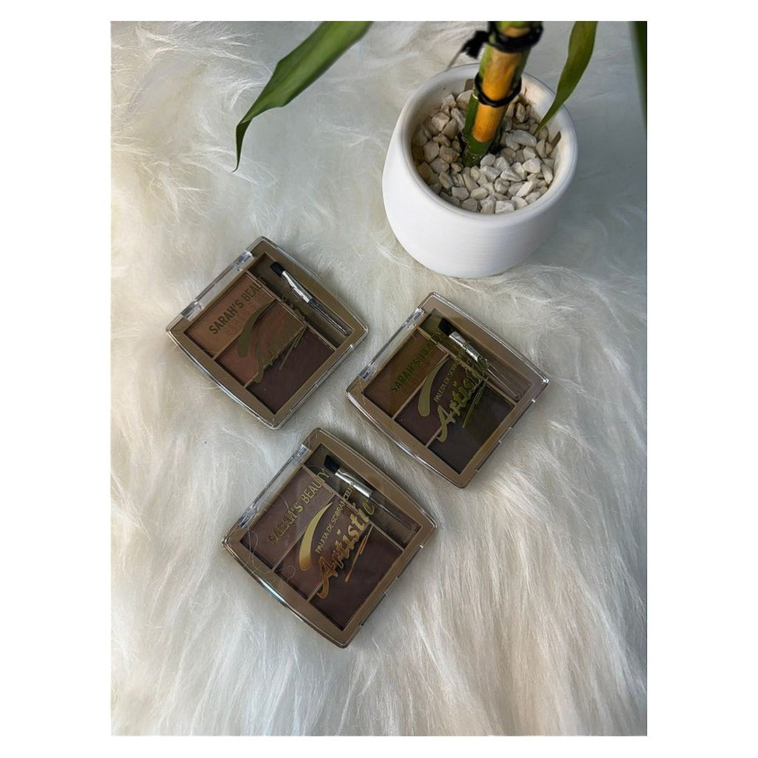 Paleta de Sobrancelha Sarah's Beauty 1