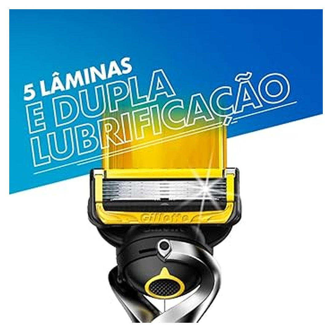 Carga de Aparelho para Barbear Gillette Fusion5 1