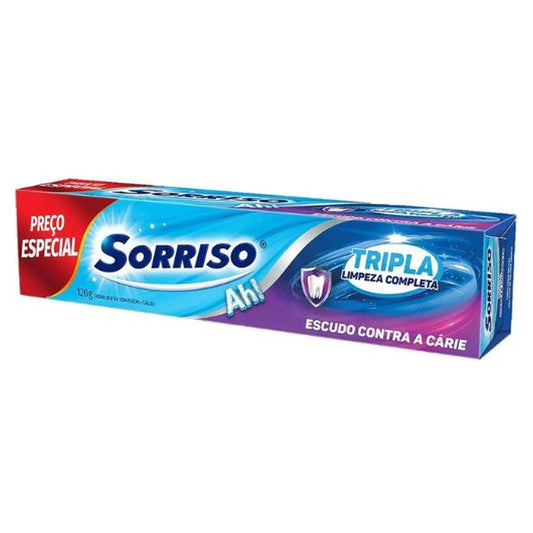 Creme Dental Sorriso Tripla Limpeza Completa 1