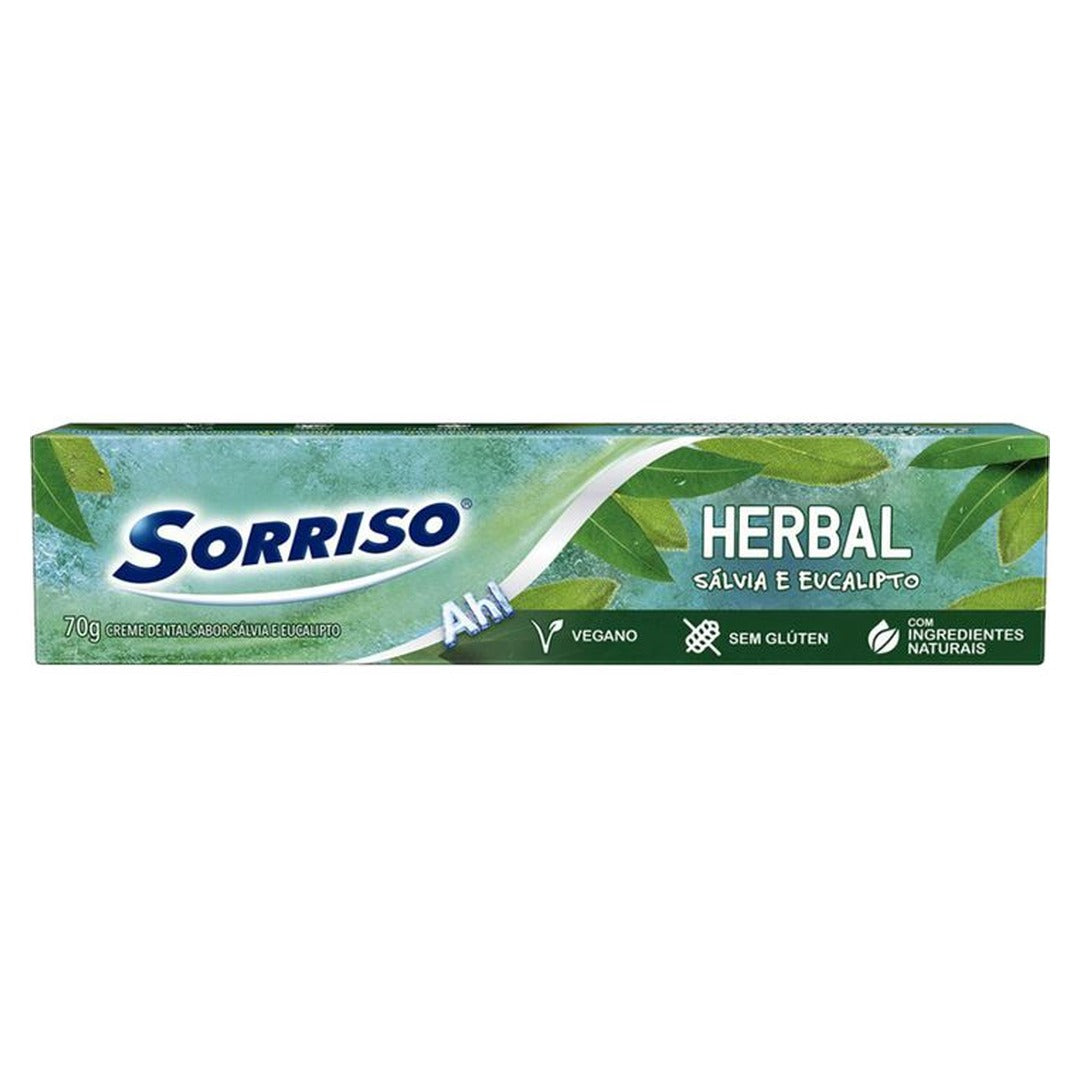 Creme Dental Sorriso Herbal Verde 1