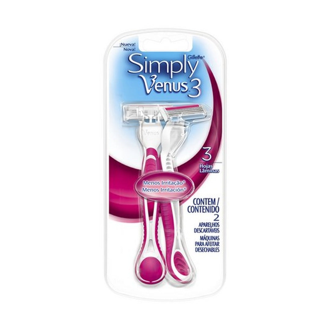 Aparelho de Depilar Gillette Venus 3 Simply 1