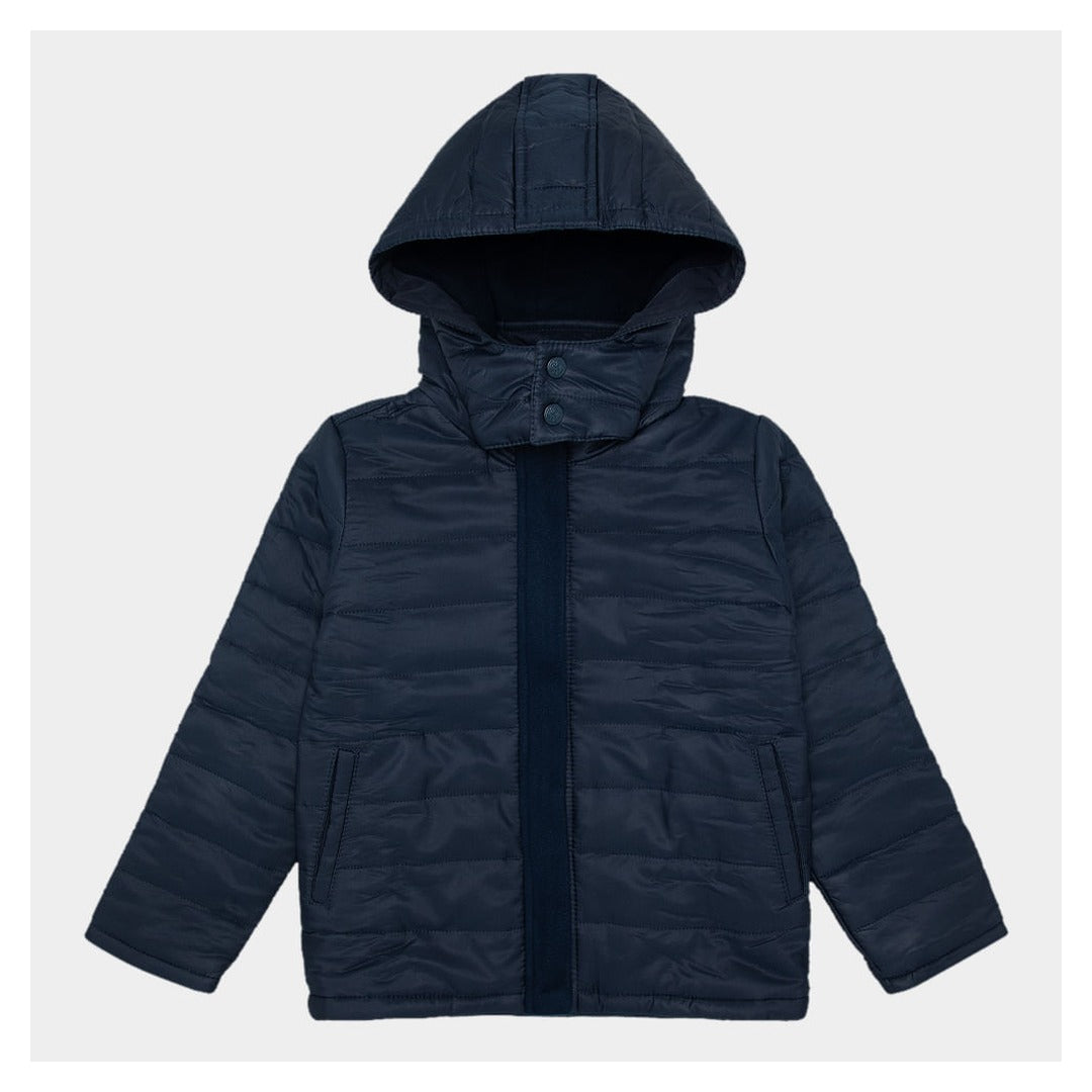 Casaco Infantil Masculino Matelasse com Capuz 1