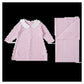 Kit Saida Maternidade Tricot Rosa Bebe Tip Top 1
