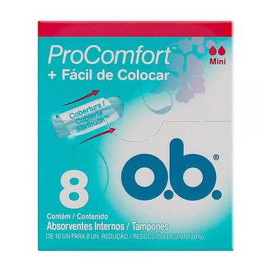 Absorvente Interno Ob Pro Comfort Mini 1