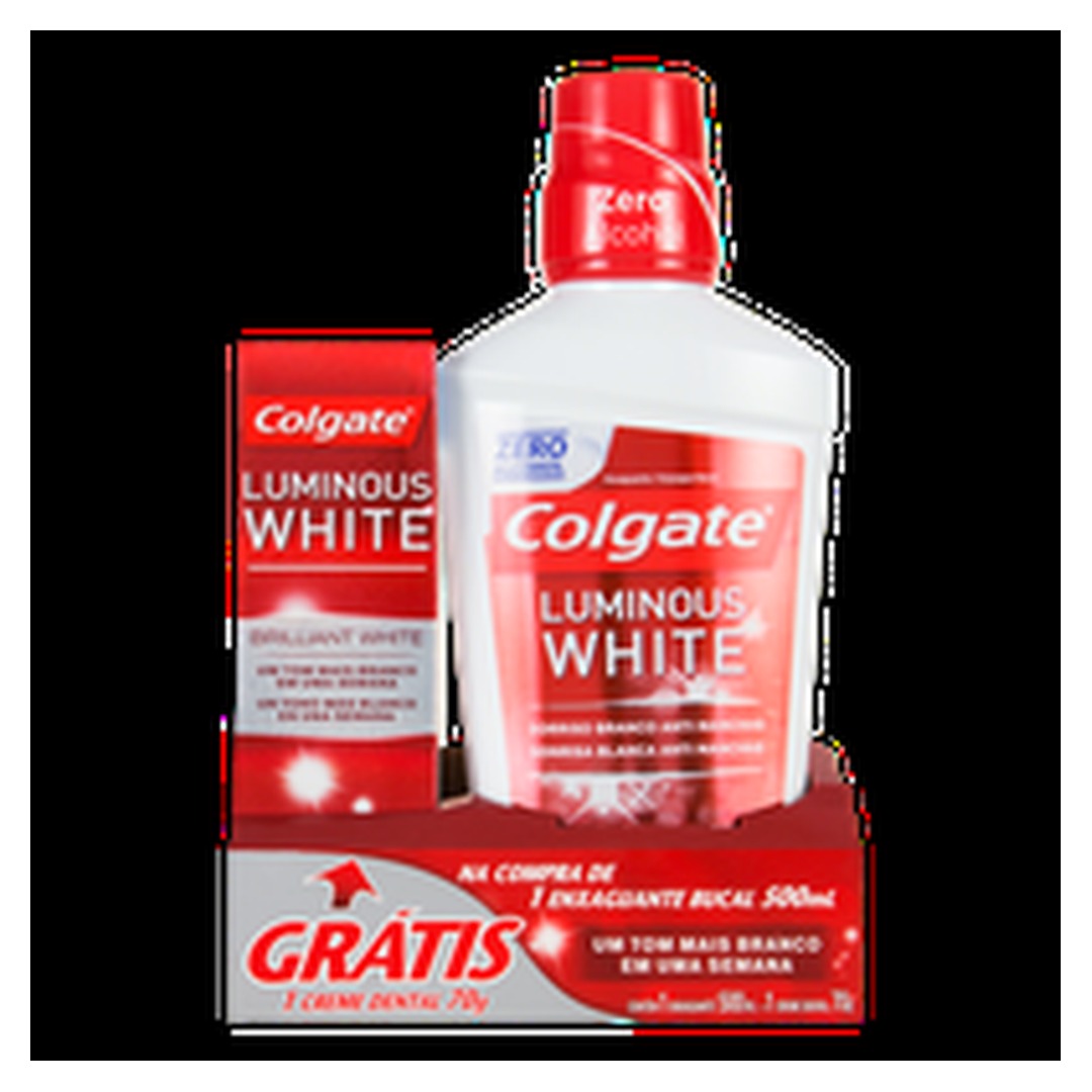 Enxaguante Bucal Colgate Luminous White 1