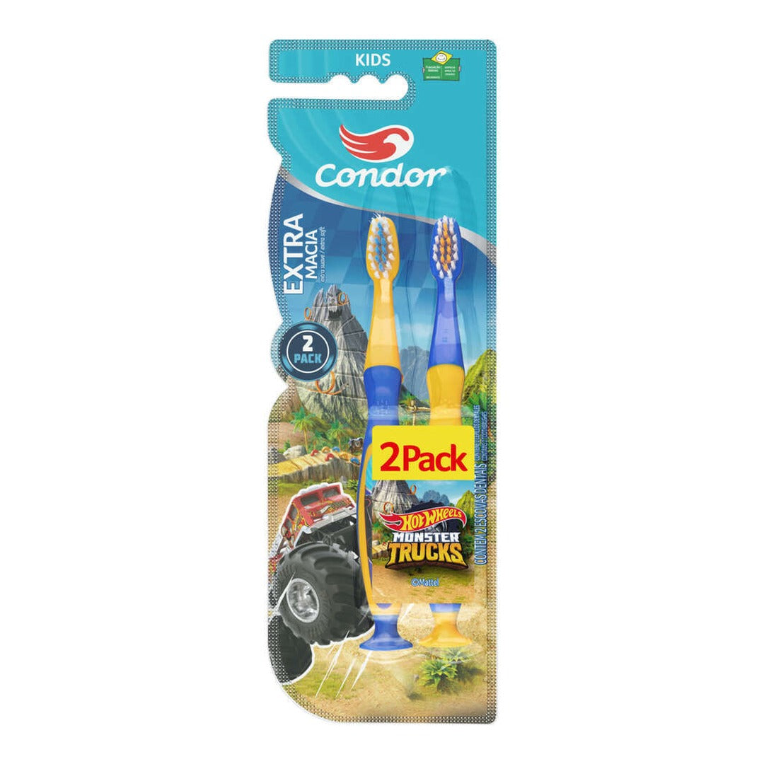 Escova Dental Infantil Hot Wheels 1