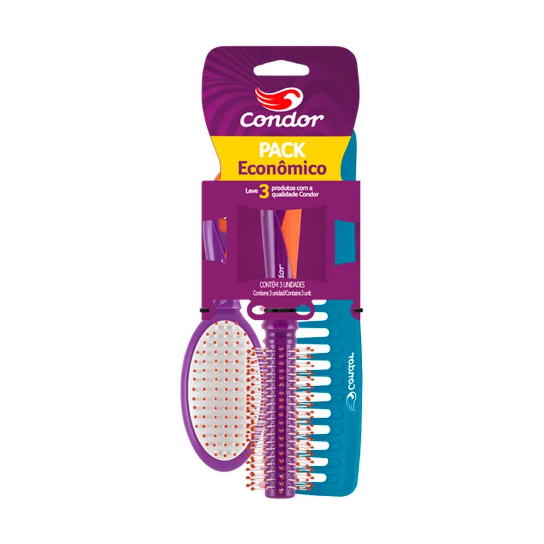 Cepillo para Cabello Pack Economico 1