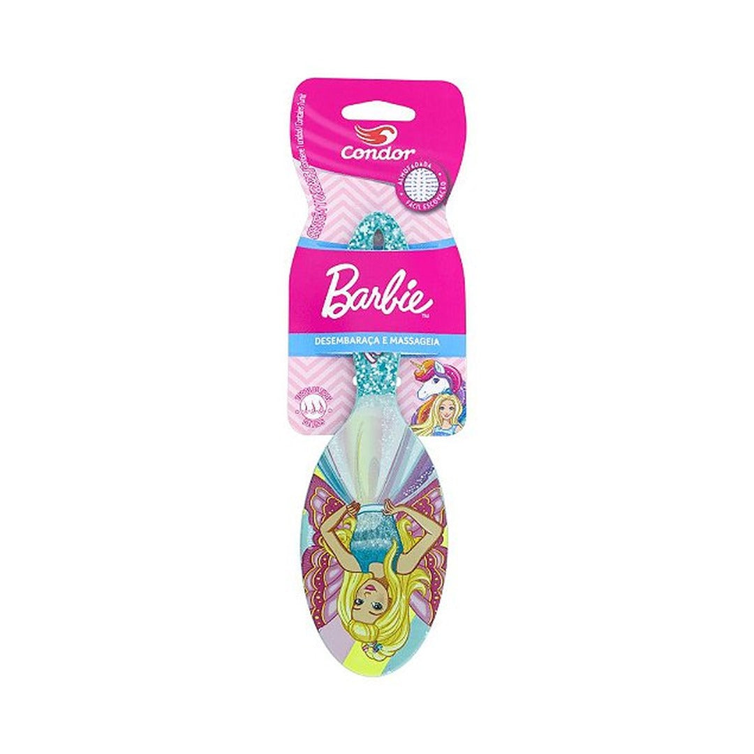 Escova Para Cabelo Oval Barbie Condor 1