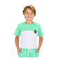 Camiseta Meia Malha/Malha Favo 1