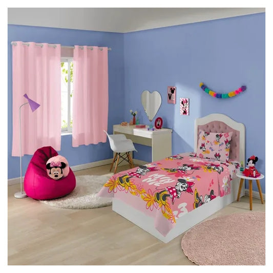 Jogo de Cama Solteiro Estampado Rainbow Ruby 1