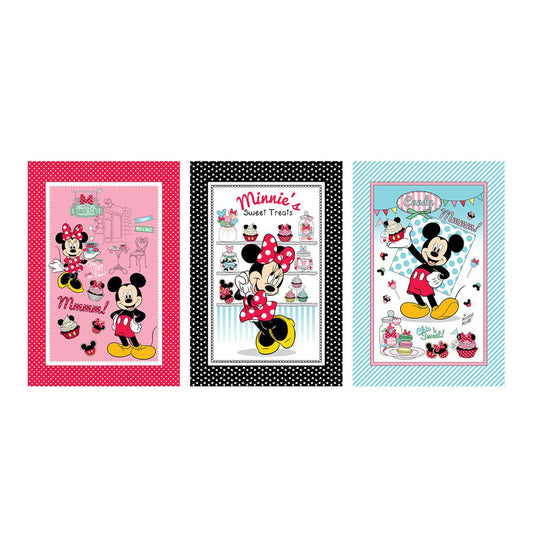 Pano de Copa Dohler Mickey e Minnie Candy 1