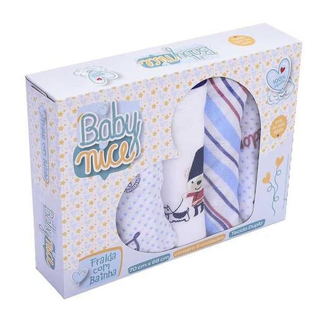 Fralda com Bainha Baby Nice 1