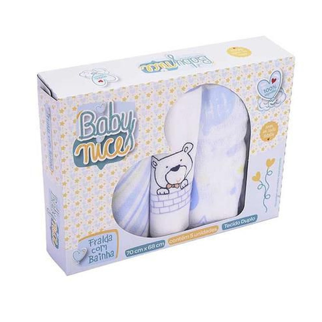 Fralda com Bainha Baby Nice 1