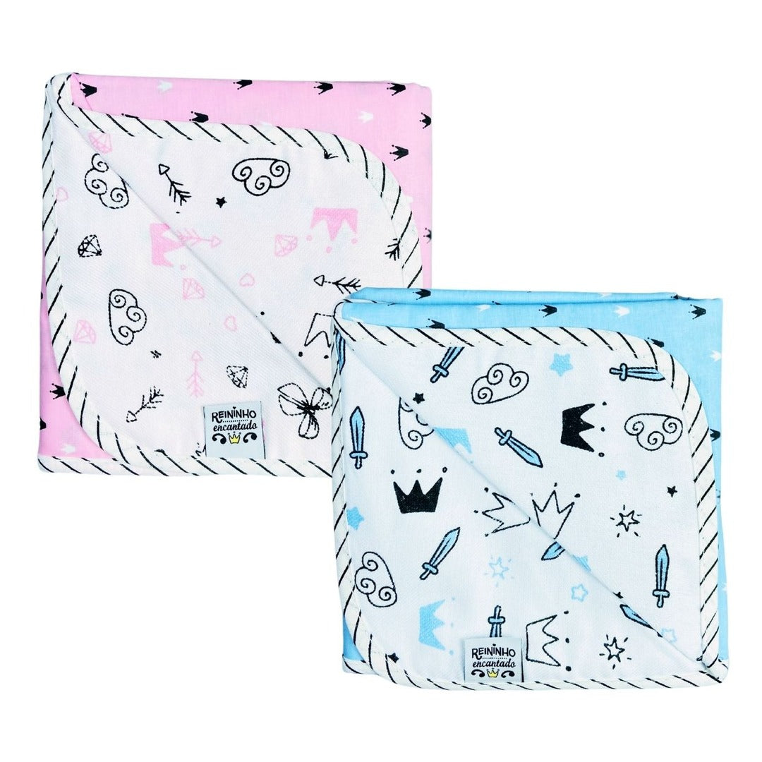 Manta Cueiro Bebe Dupla Face 1