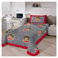 Kit Edredom Solteiro Paul Frank Matelasse 1