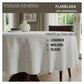 Toalha de Mesa Redonda Flanelada 1
