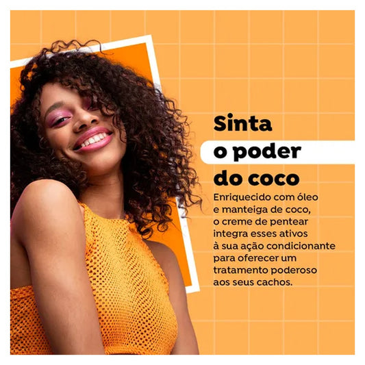 Kit Shampoo e Creme Multifuncional SOS Cachos 1