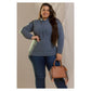 Blusa Tricot Mousse Fofinha Mullet 1