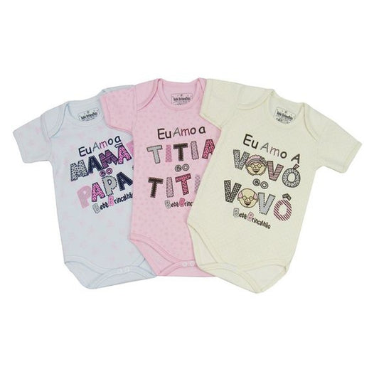 Body Bebe Feminino Manga Longa 1