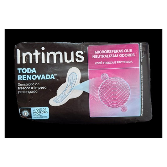 Absorvente Intimus Gel com Abas Suave 1