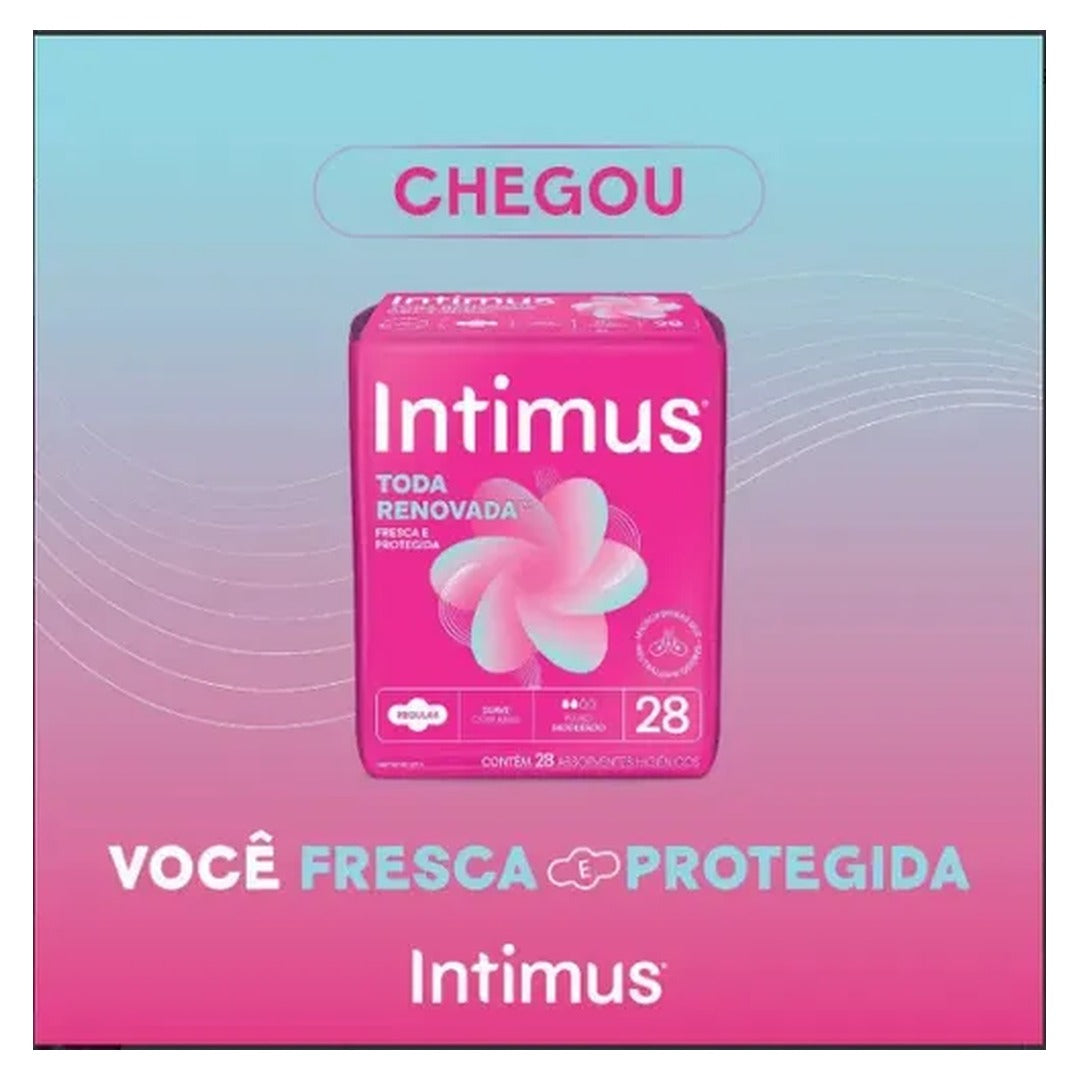 Absorvente Intimus Antibacteriano Ultrafino 1