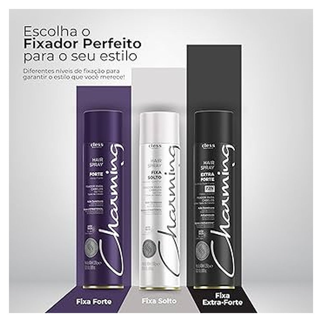 Hair Spray Fixador Charming 1
