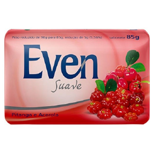 Sabonete Even Suave Pitanga e Acerola 1