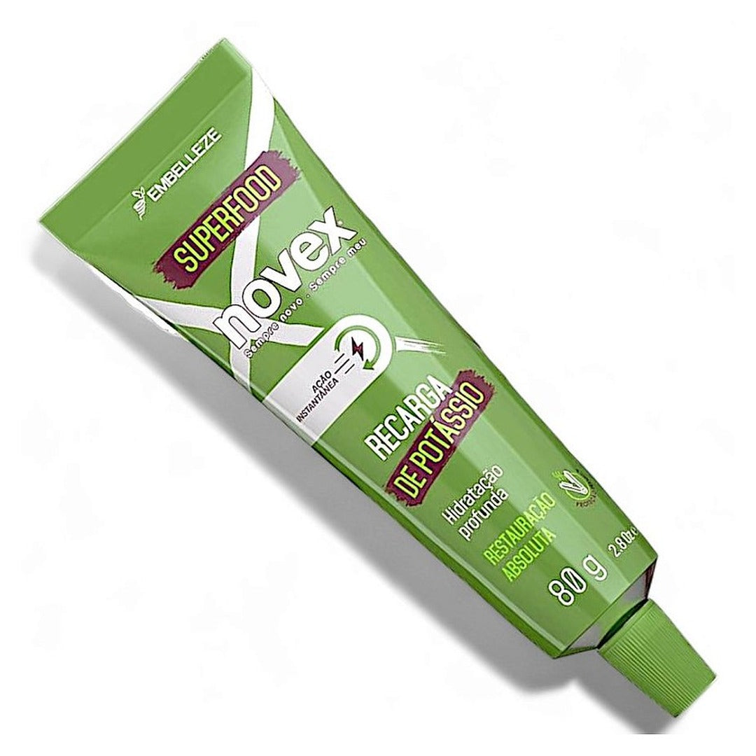 Novex Recarga Biomassa De Banana E Acucar Mascavo 1