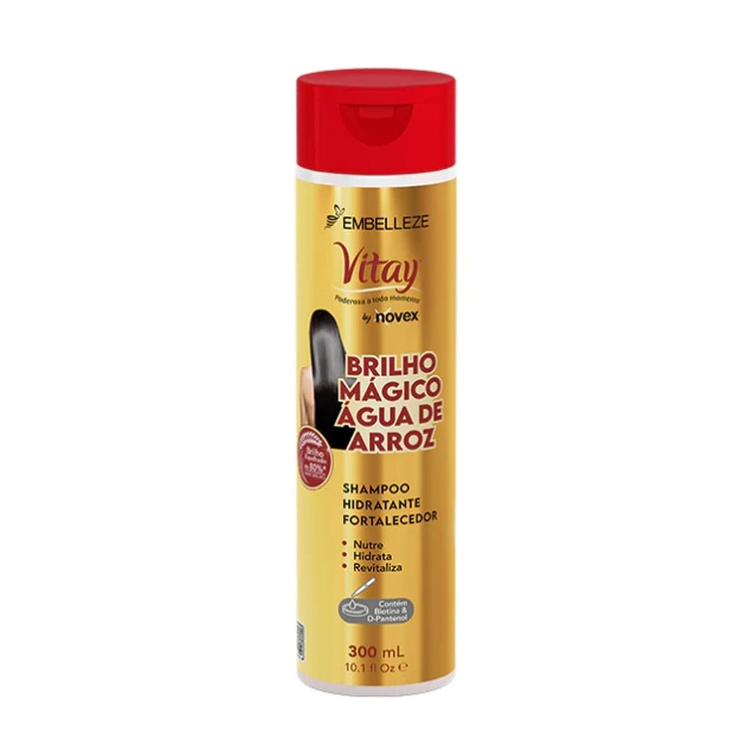 Novex Champu Brilho Magico Agua de Arroz 1