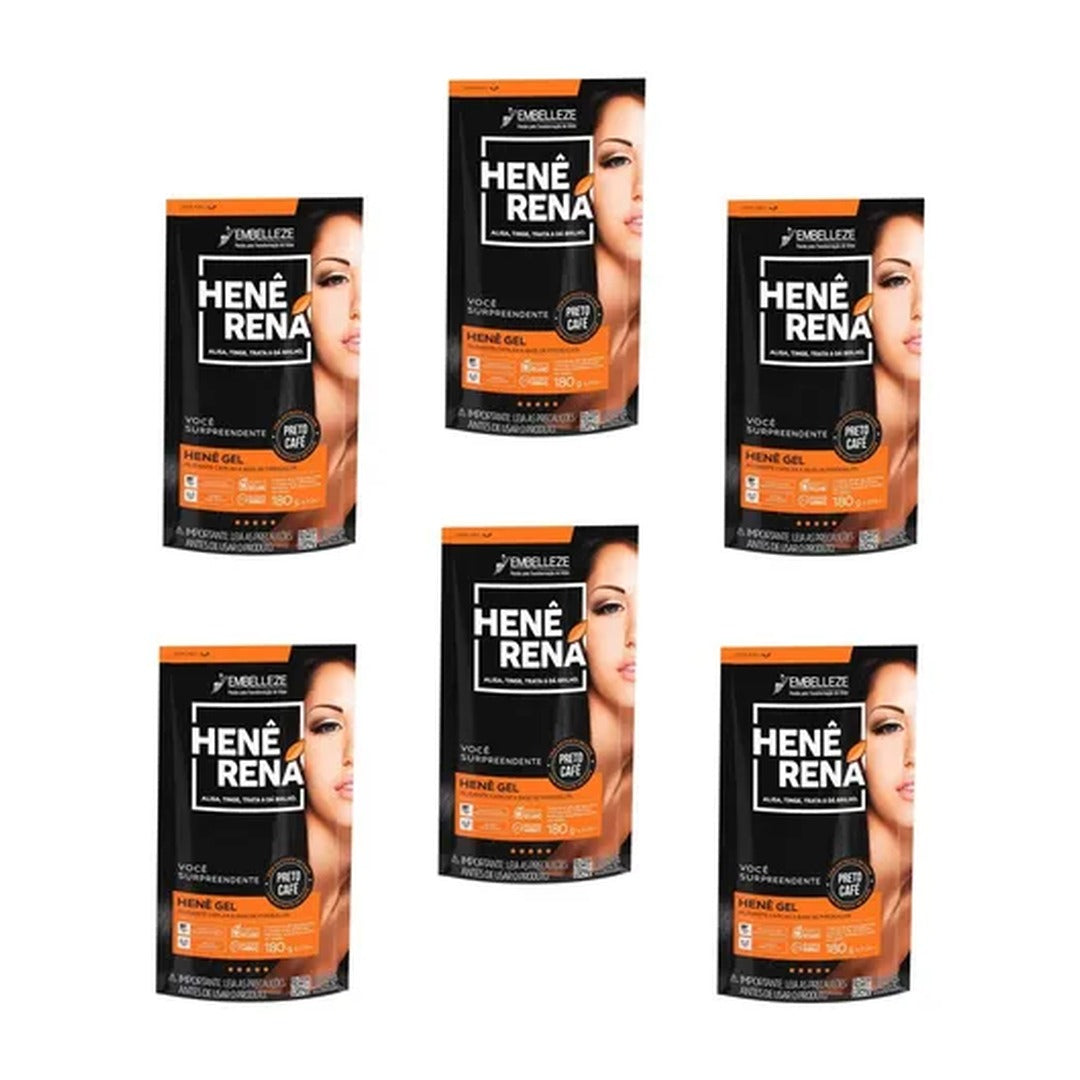 Hene Rena Gel Preto Natural 1