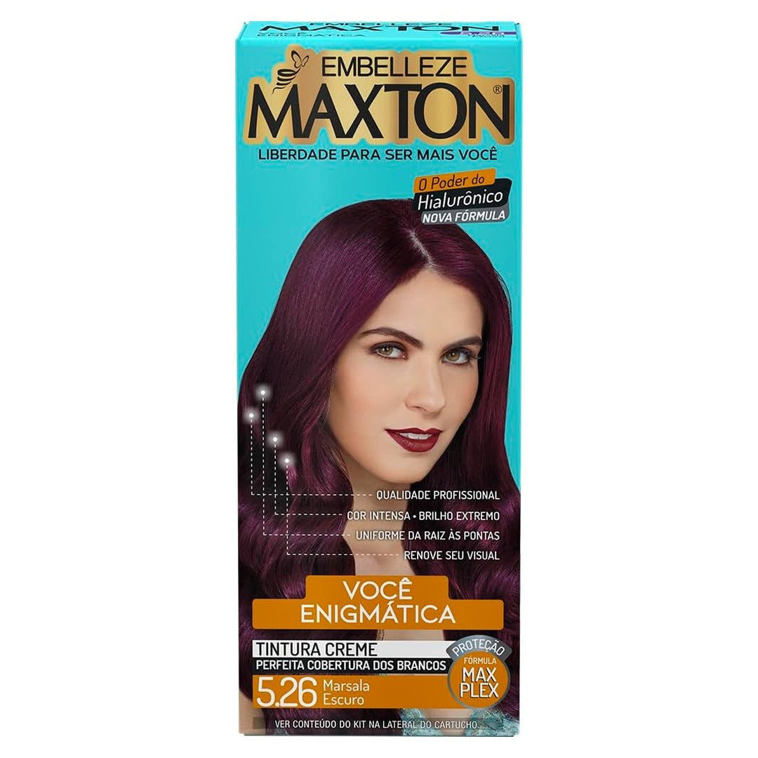 Tinta para Cabelo Maxton Profissional 1