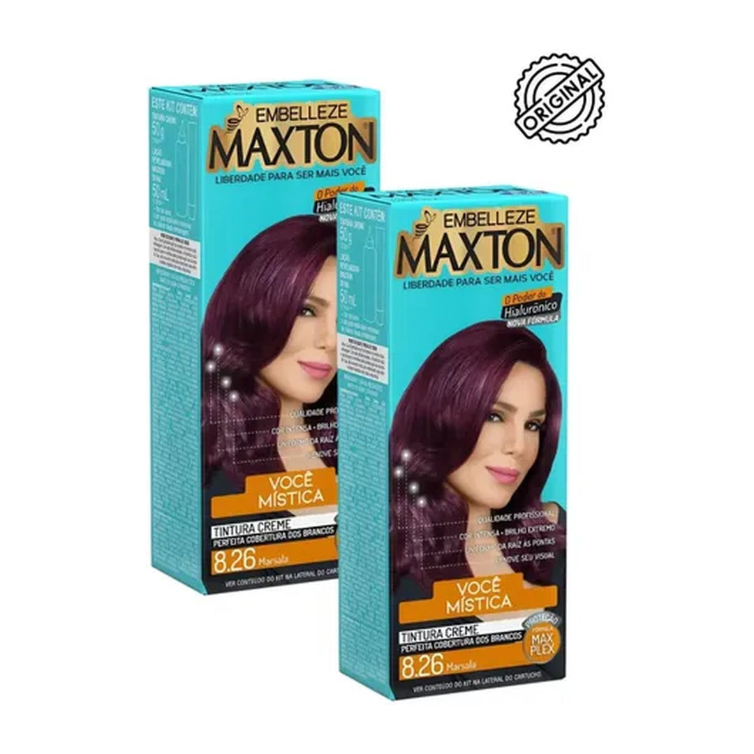 Tinta para Cabelo Maxton 1