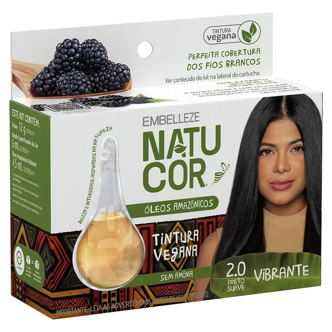 Tinta para Cabelo NATUCOR O.AMAZONICOS 1