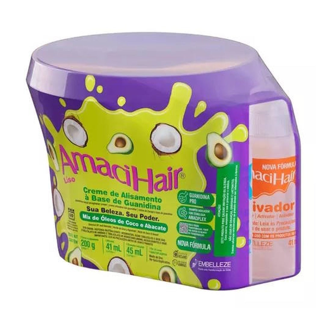 Creme Relaxante Amacihair Guanidina Liso 1