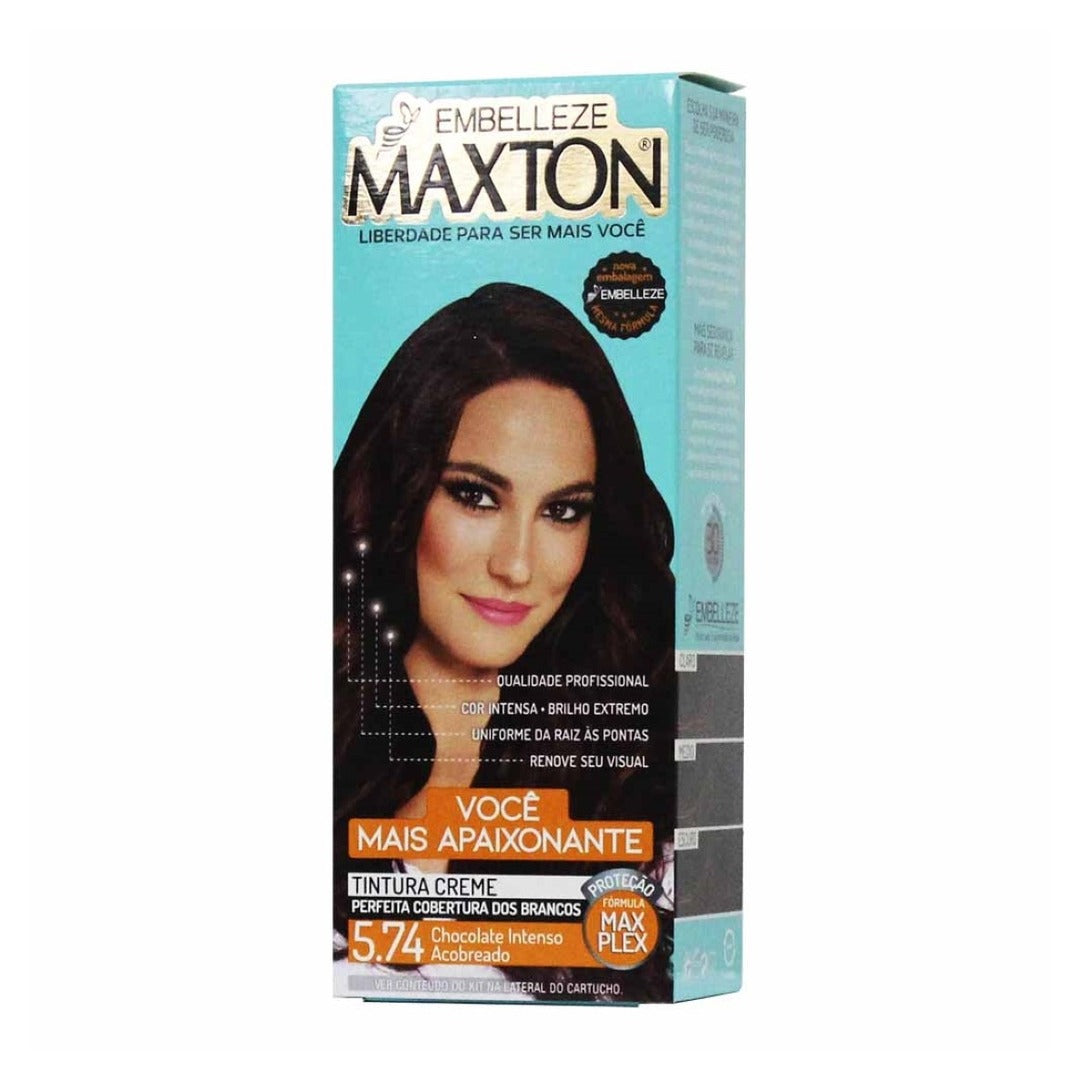 Kit Pratico Tintura Creme Maxton 1