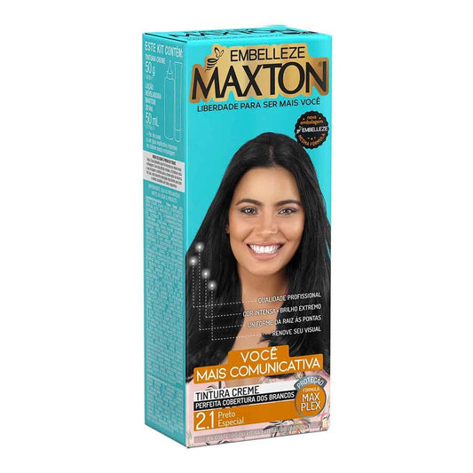 Kit Pratico Tintura Creme Maxton 1